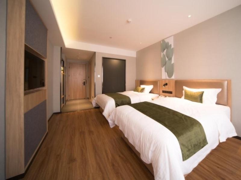 Greentree Inn Anhui Hefei Mengcheng Road Beierhuan Express Hotel Exterior foto