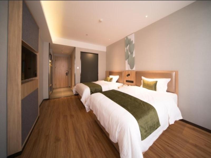 Greentree Inn Anhui Hefei Mengcheng Road Beierhuan Express Hotel Exterior foto