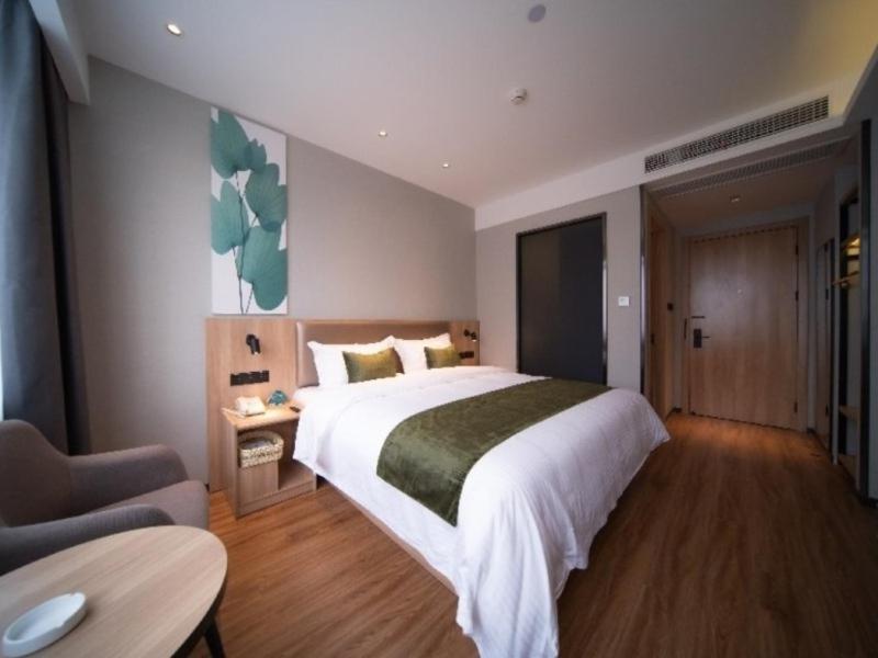 Greentree Inn Anhui Hefei Mengcheng Road Beierhuan Express Hotel Exterior foto