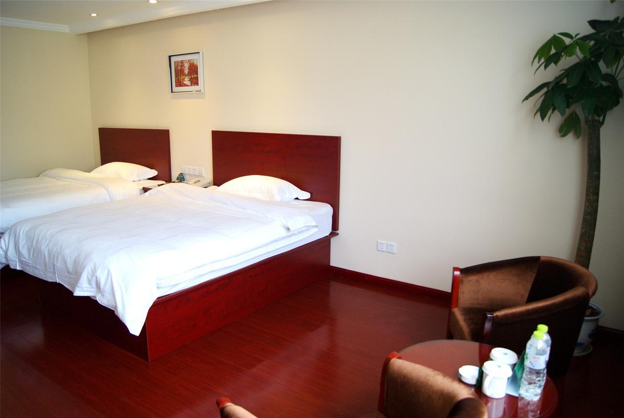 Greentree Inn Anhui Hefei Mengcheng Road Beierhuan Express Hotel Exterior foto