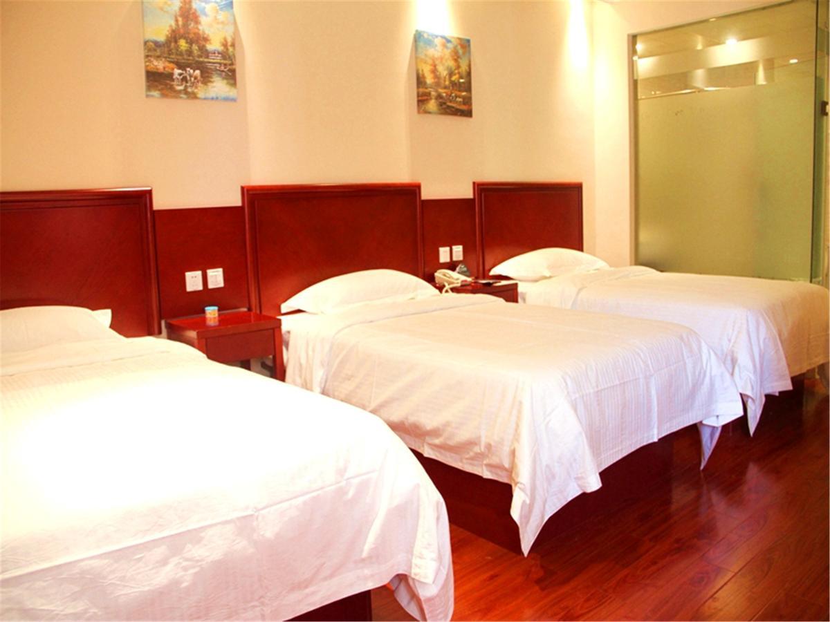 Greentree Inn Anhui Hefei Mengcheng Road Beierhuan Express Hotel Exterior foto