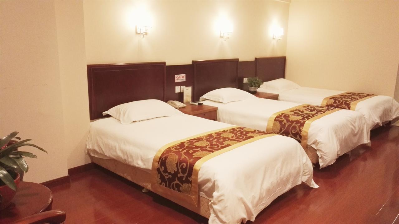 Greentree Inn Anhui Hefei Mengcheng Road Beierhuan Express Hotel Exterior foto