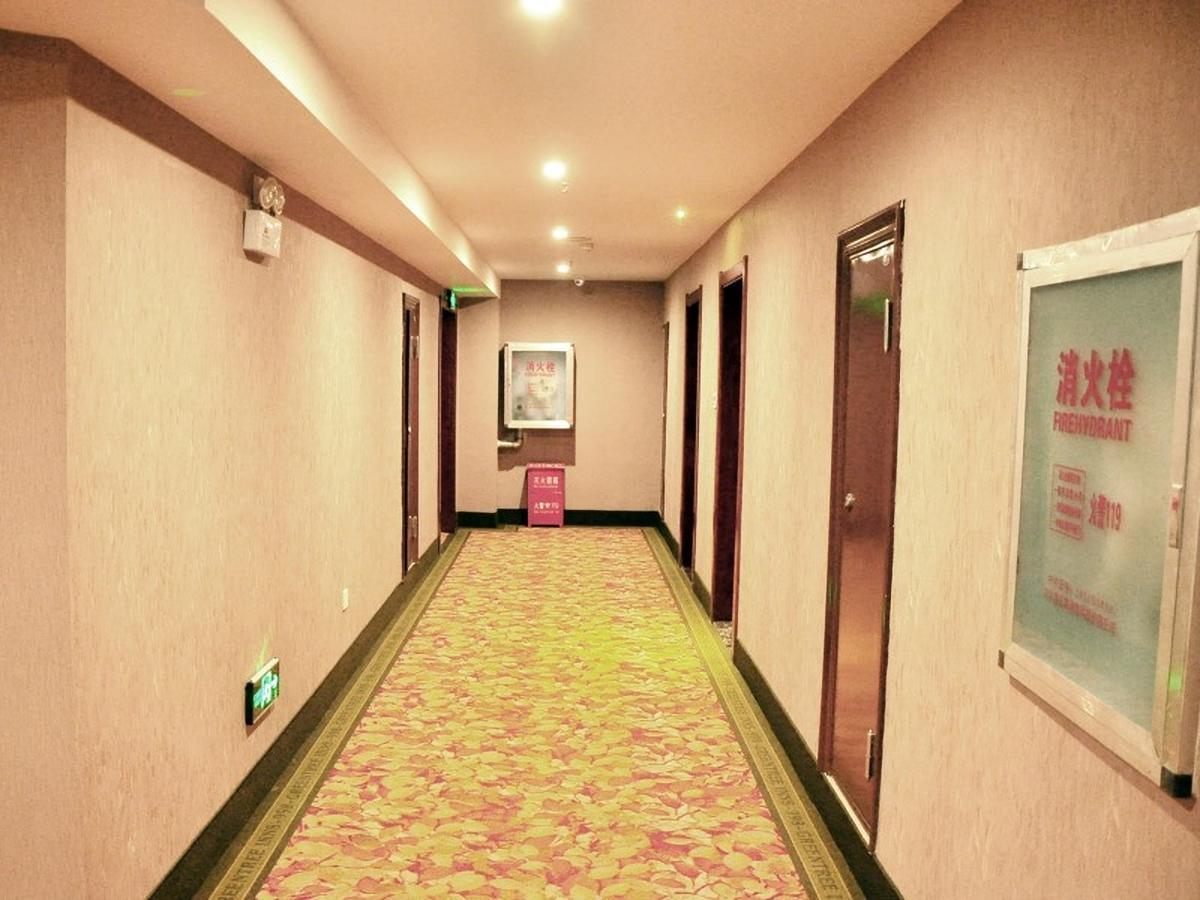 Greentree Inn Anhui Hefei Mengcheng Road Beierhuan Express Hotel Exterior foto