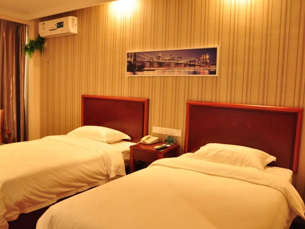 Greentree Inn Anhui Hefei Mengcheng Road Beierhuan Express Hotel Exterior foto